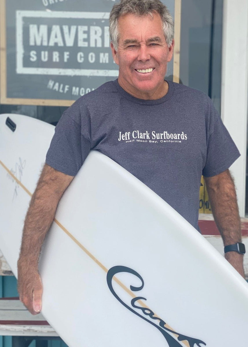 Jeff Clark Surfboards Tee – Mavericks Surf Company
