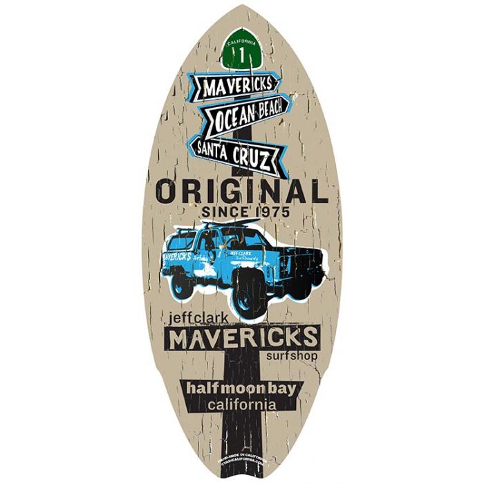 Mavericks K5 Blazer Mini Wooden Surfboard – Mavericks Surf Company